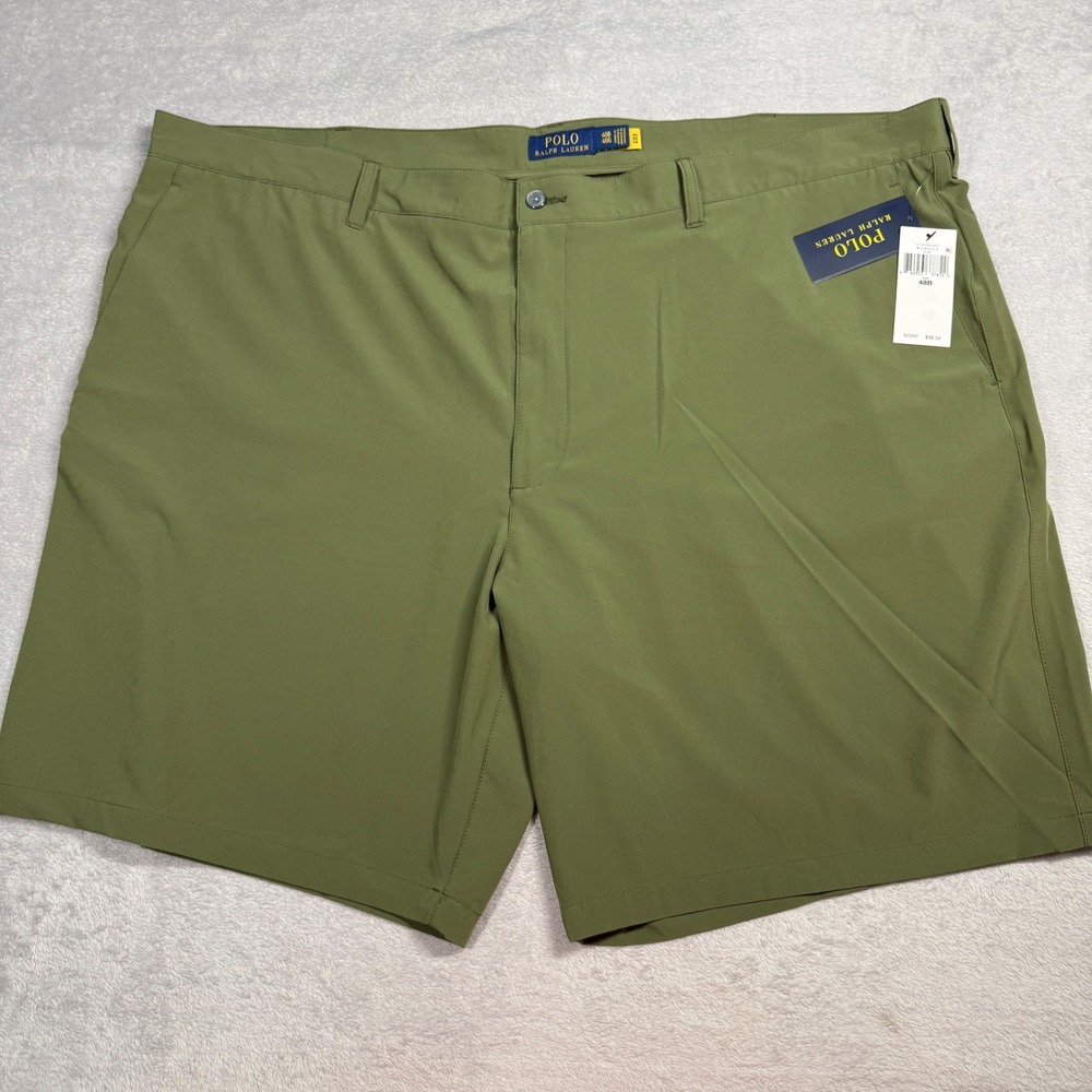 Polo Ralph Lauren 48B Swim Shorts Mens Olive Alldaybeach 711823603007